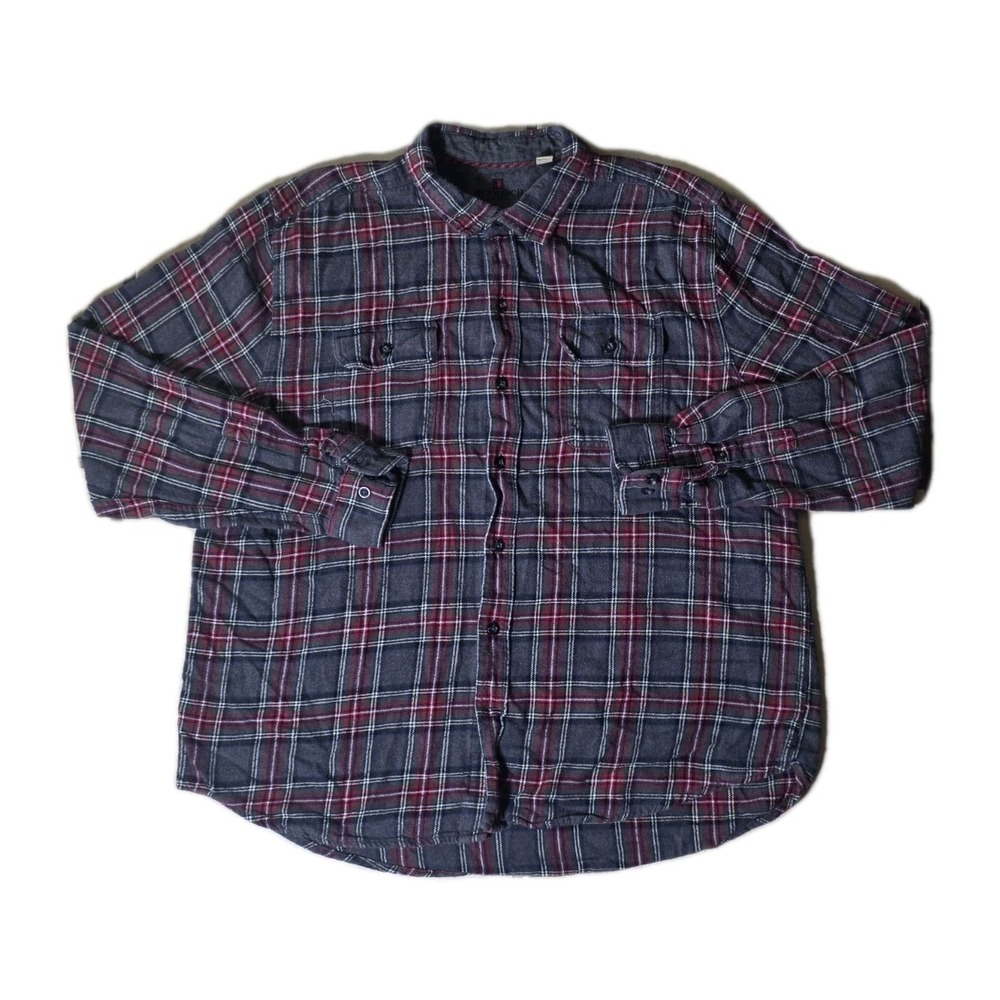 Woolrich Classic Cotton Flannel Button Up Shirt - Size XXL